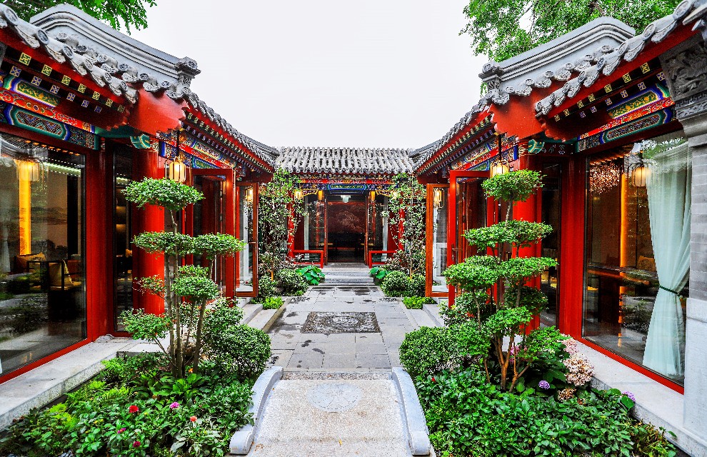 什剎海仿古精裝四合院